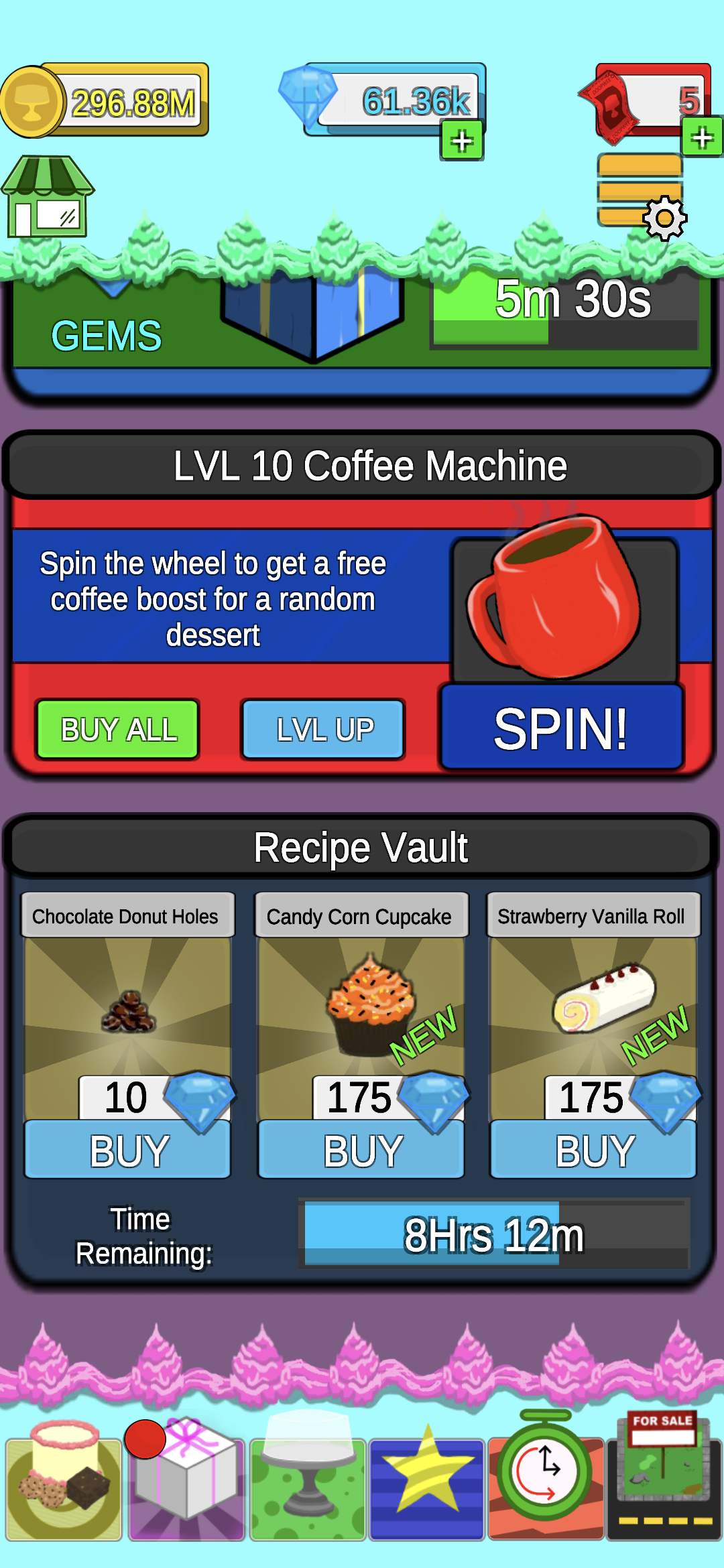 Early combat prototype / Waves