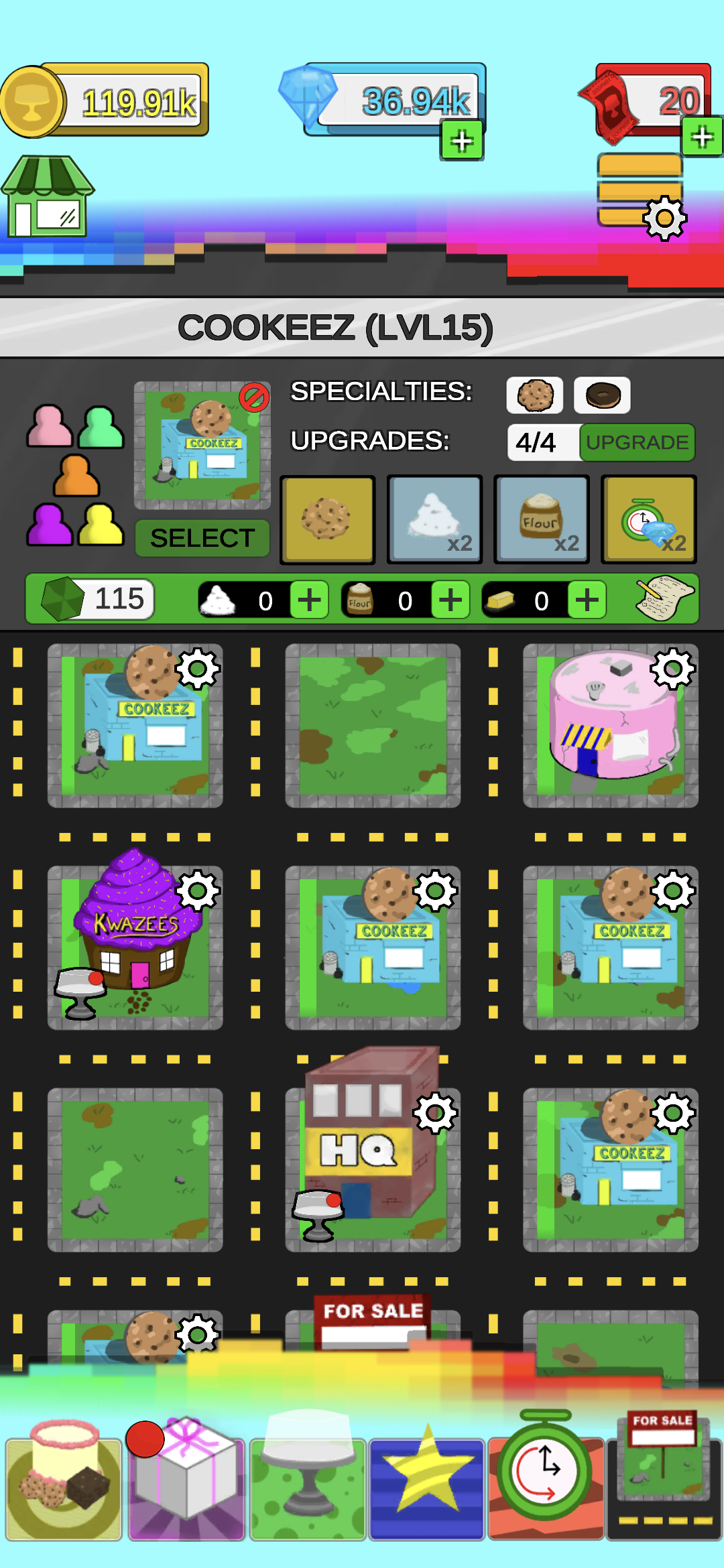 Early combat prototype / Waves