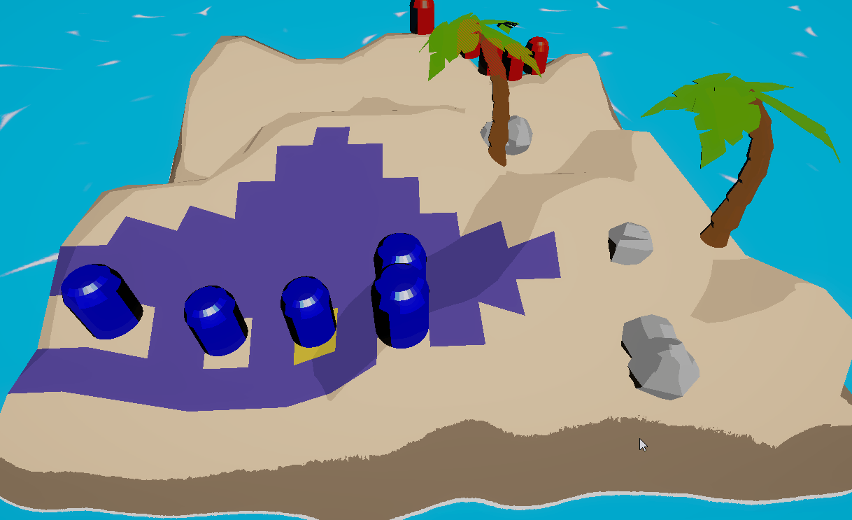 Early combat prototype / Waves